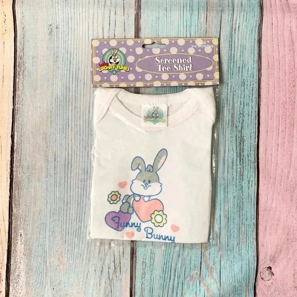 Baby looney tunes screened tee shirt deadstock